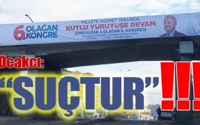 Ocakcı: “SUÇTUR” !!!