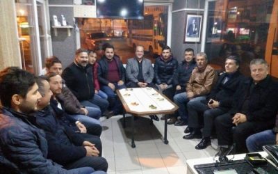 Ocakcı,Taksici ve Şoför Esnafının sorunlarını dinledi